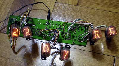 Nixie clock