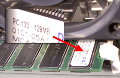 SDRAM DIMM HACK