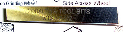 cobalt steel tool bit