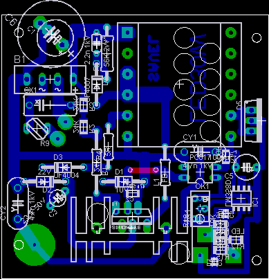 LED 20W driver PCB