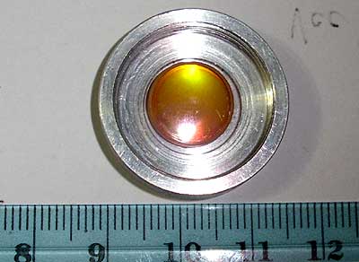 CO2 laser bad focusing lens holder