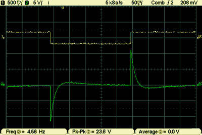 oscilograma TDA7294