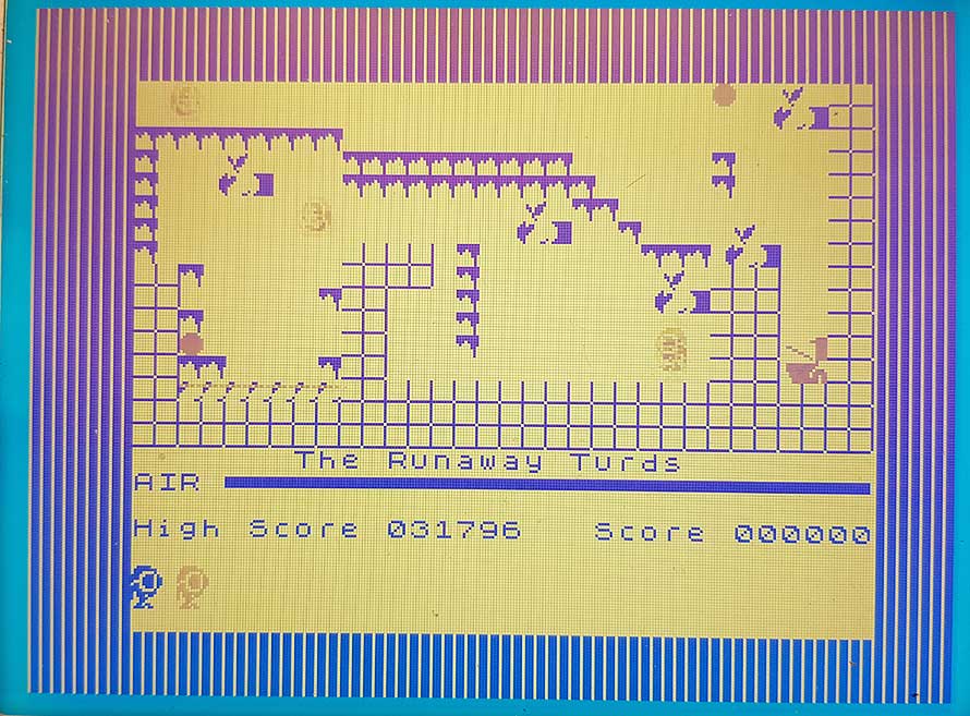 ZX Spectrum in CPLD LCD mode