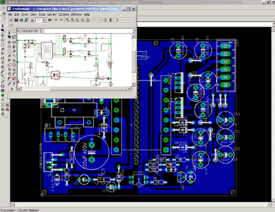 PCB and Schematics editor Eagle