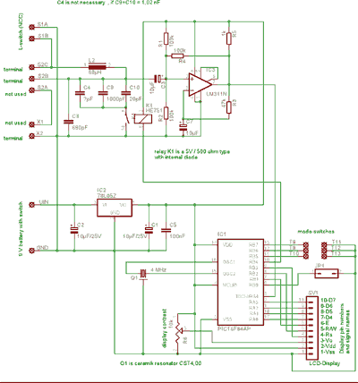 LC meter circuit diagram