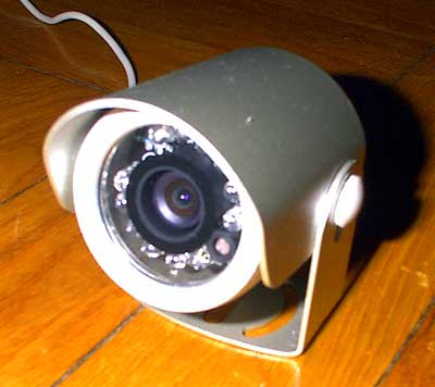 IR backlight video camera