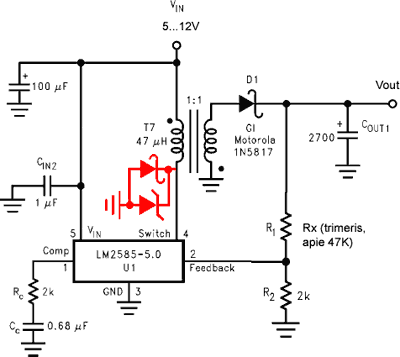 Flyback Regulator