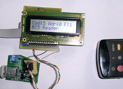 IR RC5 receiver
