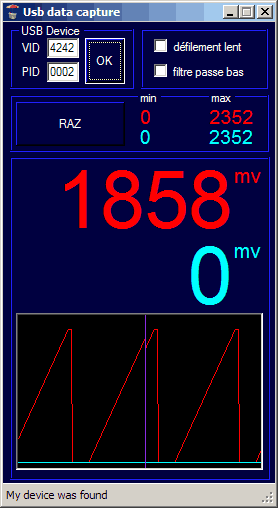 USB 1Ch osciloscope