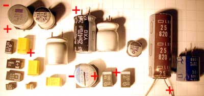 capacitors electrolytic
