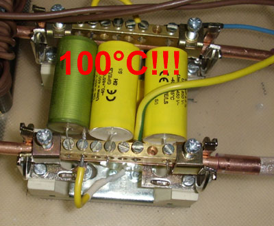 PLL induction heater copper tube