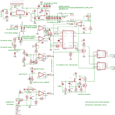 PLL induction heater schematics