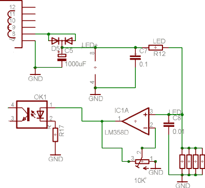 20W LED driver circuit