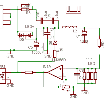 PSU for LED