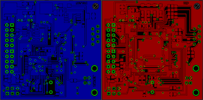 PCB eskizas eagle