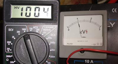 floating kV meter