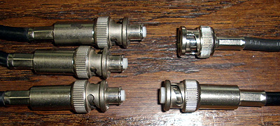 HV BNC connectors