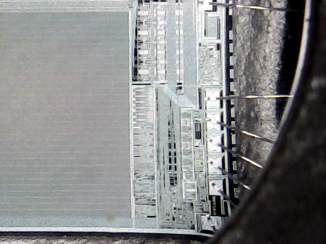 UV EPROM chip 