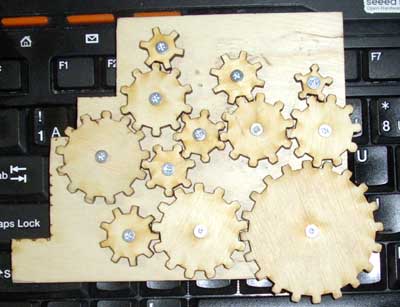 laser cut gears from coreldraw