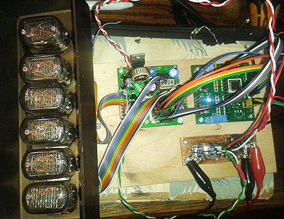 nixie atmega8 RTC dynamic indication