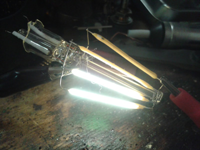 LED filament lamp failure