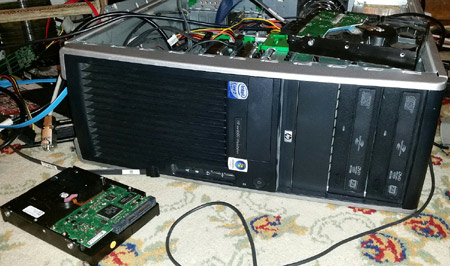 HP workstation xw4600