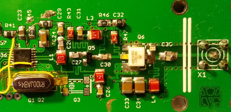 TXC101 transmitter and AVR ATMEGA8