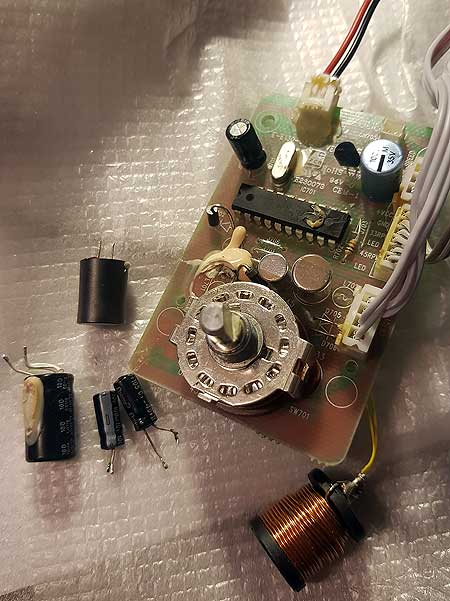 TDK belt drive record player repair