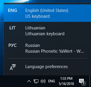 windows 10 english language packs