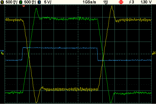 op amp osciloscope screenshot