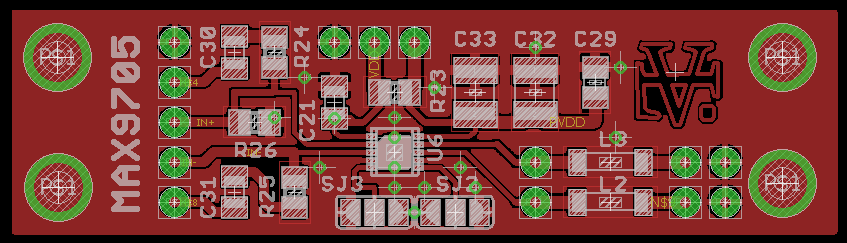 max9705 pcb