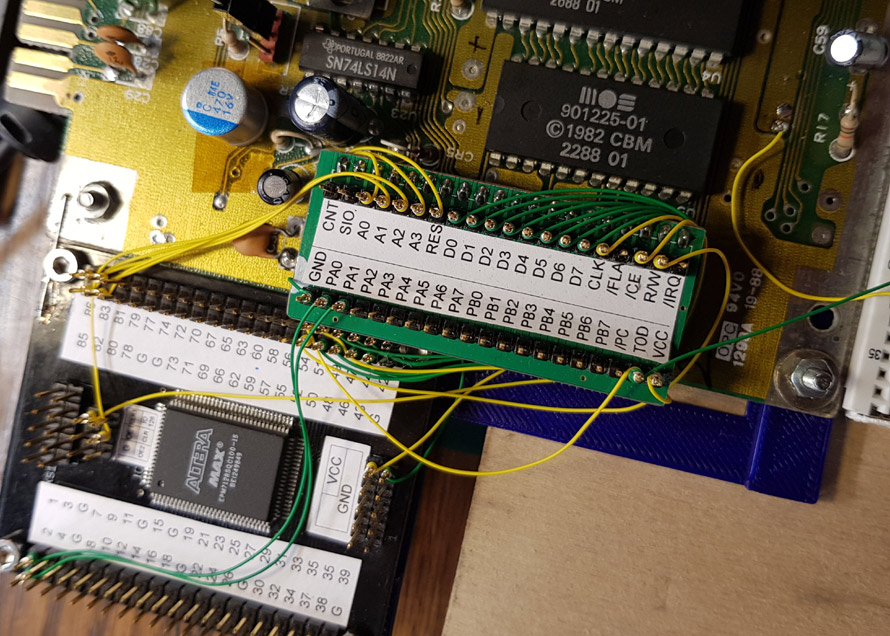 Commodore CIA 6526/8520 CPLD-FPGA verilog copy
