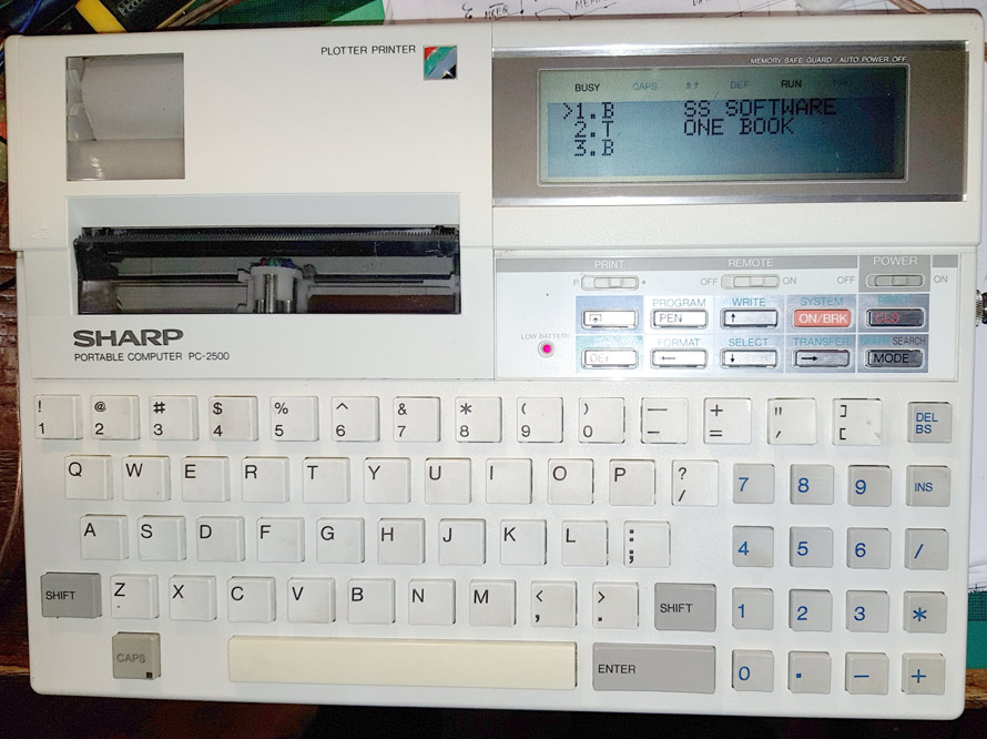 Sharp PC-2500