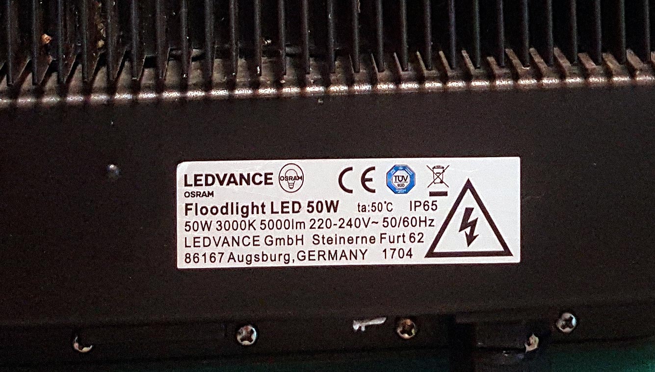 osram ledvance 50w crap LED