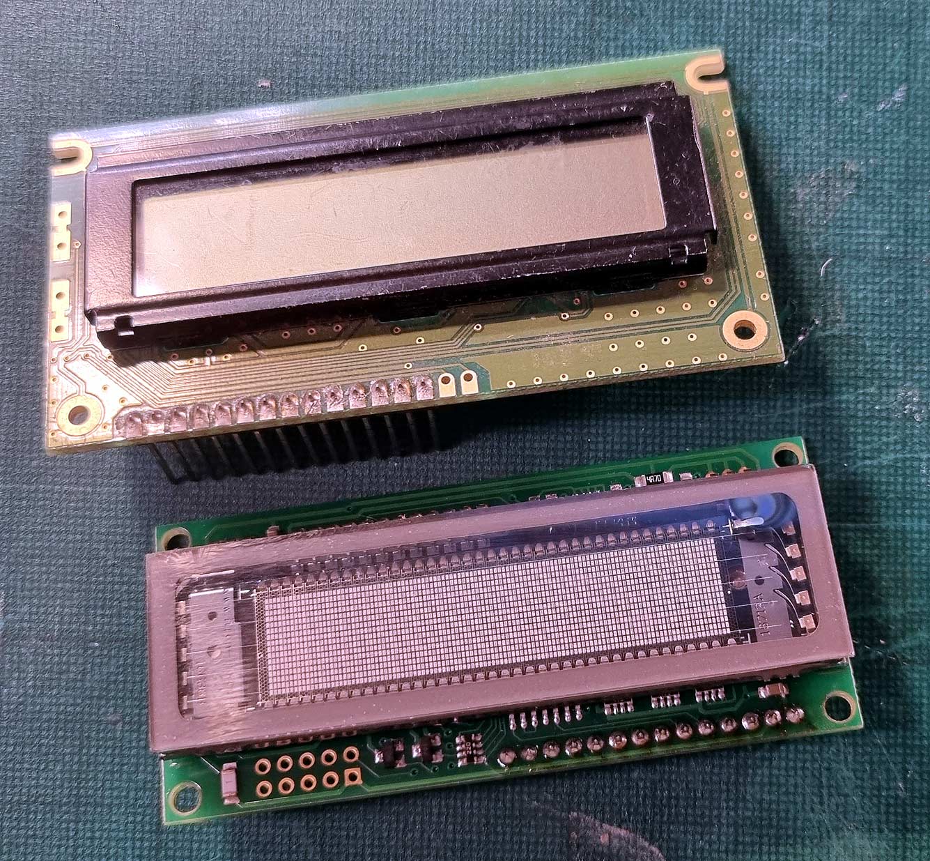 VFD vs LCD