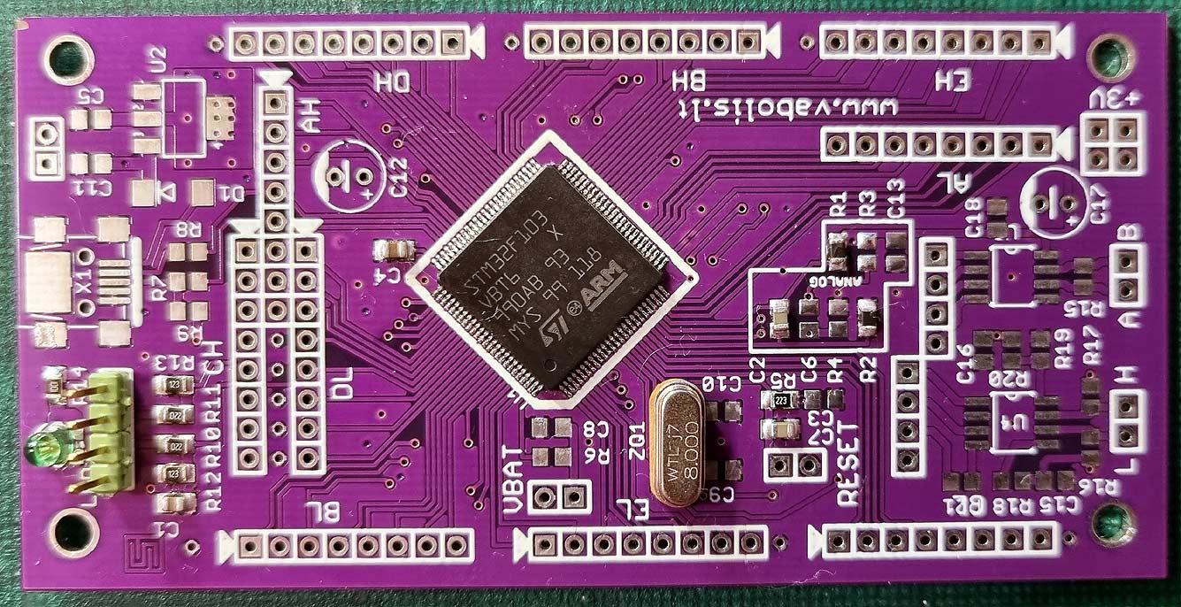 Purple pill STM32F103VBT