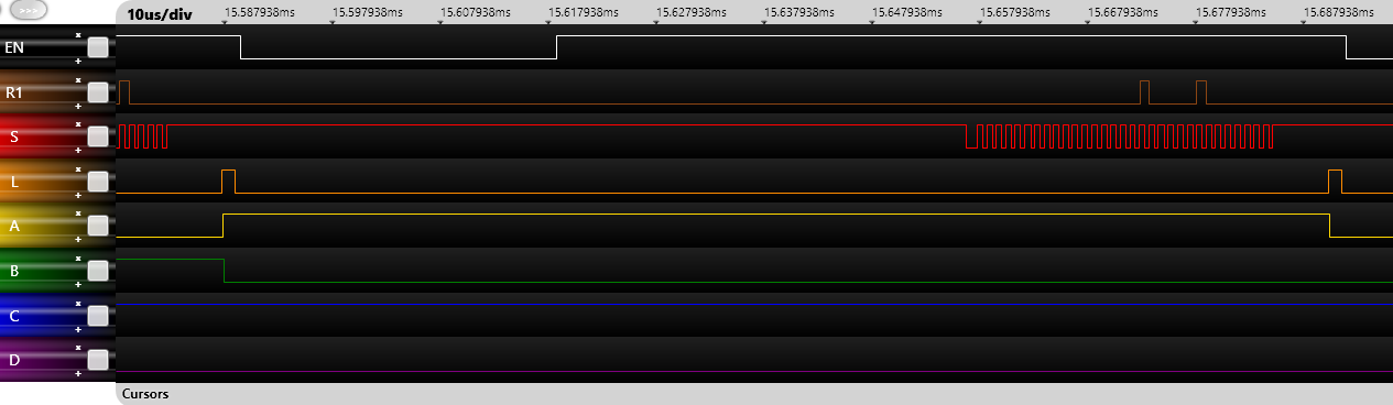 hub08 protocol line frame