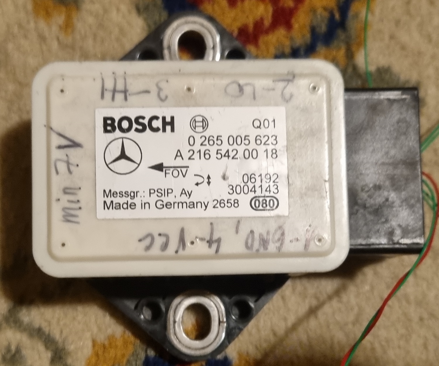 YAW RATE Sensor Bosch